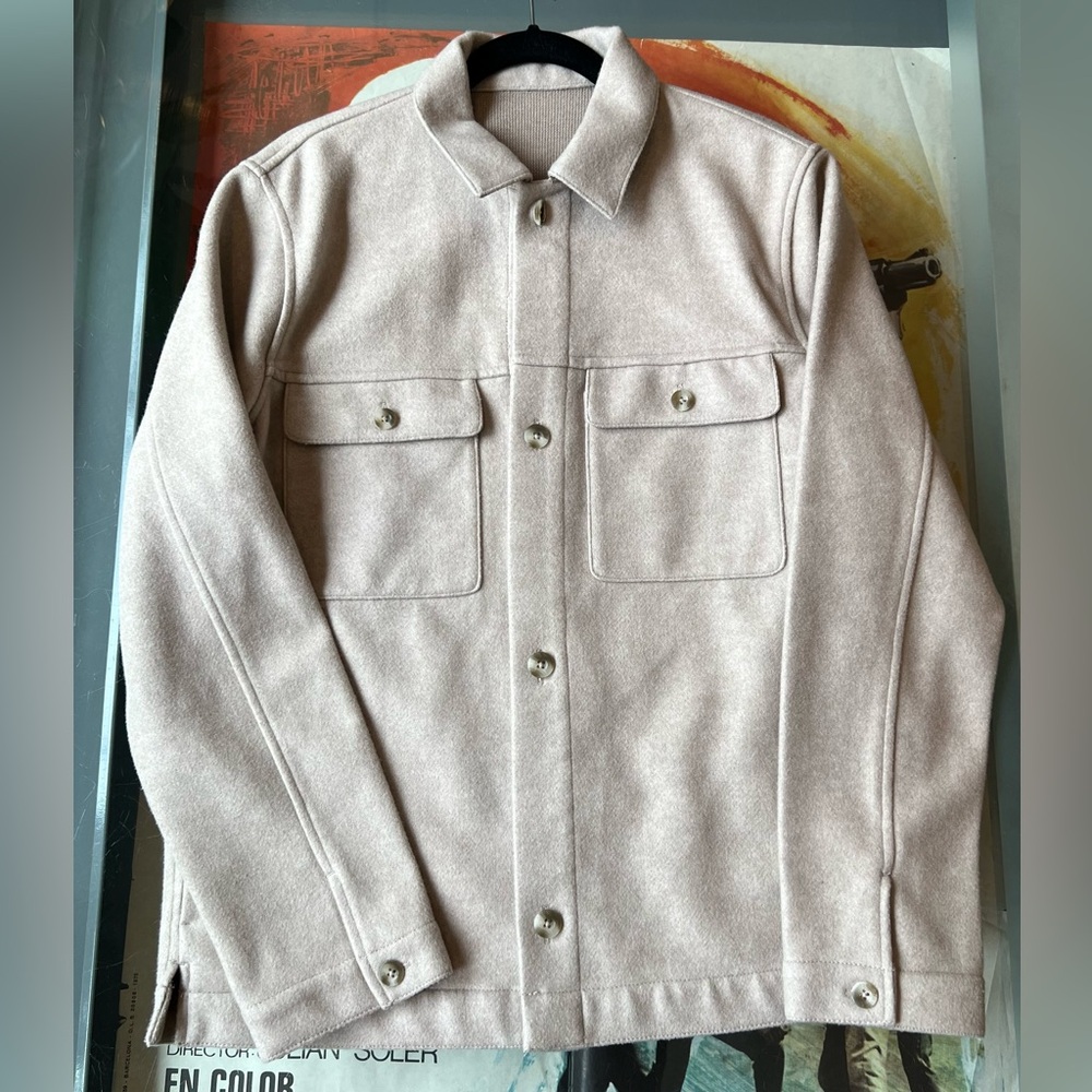 Unisex Cozy Cream Button Up